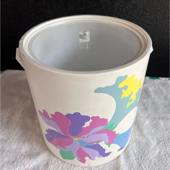 Rare Vintage Mid Century Ice Bucket Morgan Designs USA - Picture 5 of 7